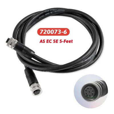 for Humminbird 720073-6 5ft. Boat Ethernet Cable AS EC 5E Ethernet Cord - Image 1 of 4