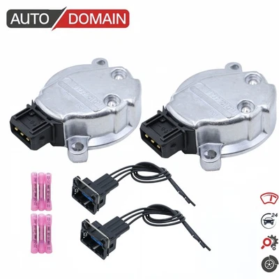 2X Camshaft Position Sensor&Connector For 97-06 Audi 96-06 Volkswagen Seat USA Foto 1 de 4
