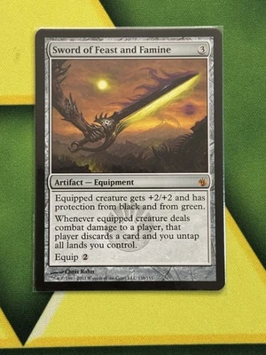 Sword of Feast and Famine Mirrodin Besieged NM - Image 1 of 2