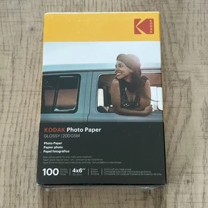 Kodak Glossy Photo Paper 4" x 6" 100 Sheets/Pack (41180) - Picture 1 of 2