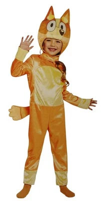 Disfraz Niño Pequeño 3T/4T Azul 3 Piezas Bingo Mono Disfraz Halloween Foto 1 de 4