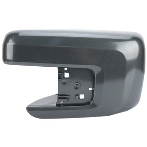 Grey Side Mirror Cover Cap For 2021-24 2025 Ford F-150 Left Driver W/Signal Hole - Picture 1 of 14