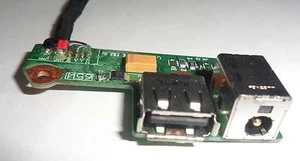 HP PRESARIO F700 447444-001 DDAT8BPB10001108 USB KARTE UND POWER CONNECTOR - Bild 1 von 1