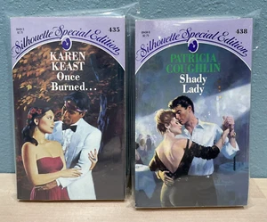 Vintage Silhouette Special Edition 1988 Romance Books Lot of 2 Novels New NOS - Imagen 1 de 9