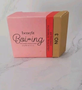 BENEFIT Boi-ing Industrial Strength Concealer in No. 3 Medium Full Size NIB - Picture 1 of 2