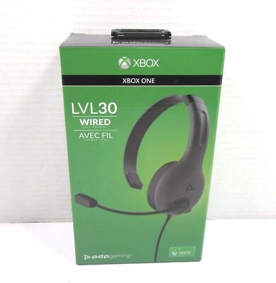 PDP LVL30 Wired Gaming For Xbox Series X/S  049-014  Black - Image 1 of 2