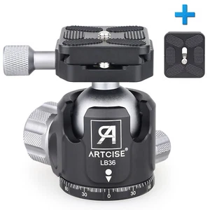 Trípode de montaje de cámara panorámica totalmente metálica ARCISE de bajo perfil 36 mm cabezal esférico - Imagen 1 de 11