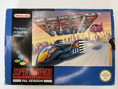 F-Zero - SNES | Boxed Complete - Image 1 of 4