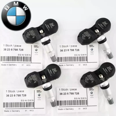 4PCS BMW TPM109A TPMS Sensor Tire Pressure Monitoring System Sensor for BMW  - Image 1 of 4