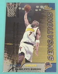 1999-00 Finest #132 Antawn Jamison Golden State Warriors BASKETBALL Card E5 - Picture 1 of 2