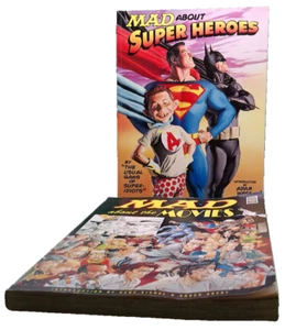 Mad magazine about Superheroes Movies 1998 2002 both 1st editions PB books - Picture 1 of 4