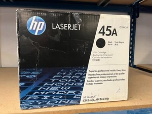Genuine HP Q5945A 45A Black toner factory sealed imperfect box see pics - Picture 1 of 3