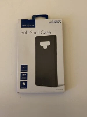 Insignia- Soft shell Case for Samsung Galaxy Note9 - Black/Matte - Image 1 of 2