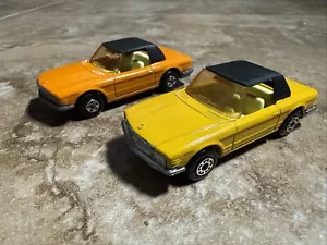 Lesney Matchbox Mercedes 350SL 1973 Made in England Lot 2 Vintage - Bild 1 von 24
