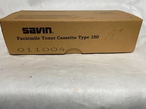 New Genuine OEM Savin Facsimile Toner Cassette Type 150 Part No. 9841 - Picture 1 of 1