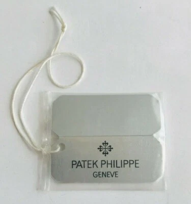Genuine PATEK PHILIPPE  4910-10A-001 Collectible Watch Hang Tag - Image 1 of 3