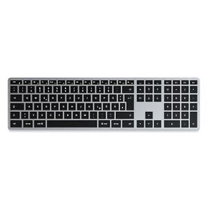 SATECHI Slim X3 Bluetooth Keyboard with Backlit and Numeric Keypad - Compatible 