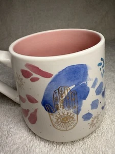 Stay Wild Moon Child Star Constellation Coffee Tea Mug Blue Gold White Pink - Picture 1 of 6