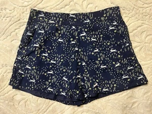 Disney Pull On Shorts Sz.XS Bunny Rabbit Print 100% Rayon Elastic Waist Pockets - Picture 1 of 11