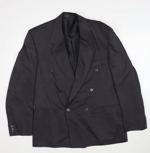 Willson Mens Grey Polyester Blend Suit Jacket Size 42 Reg - Picture 1 of 10