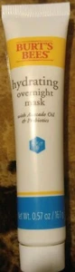 Burt's Bees Hydrating Overnight Mask .57 ounce w/ Avocado Oil & Prebiotics. New  - Picture 1 of 5