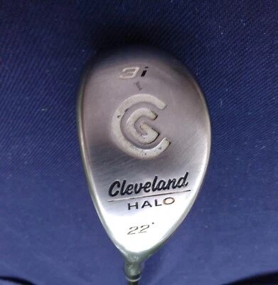 Cleveland Golf Halo #3 Hybrid 22* Degree LH Regular flex Graphite Shaft Mens LH - Image 1 of 4