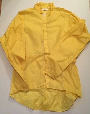 Chaqueta Impermeable Avenir Ciclismo Ciclismo Mujer Talla 4 Usada Amarilla Hecha en Italia Foto 1 de 4