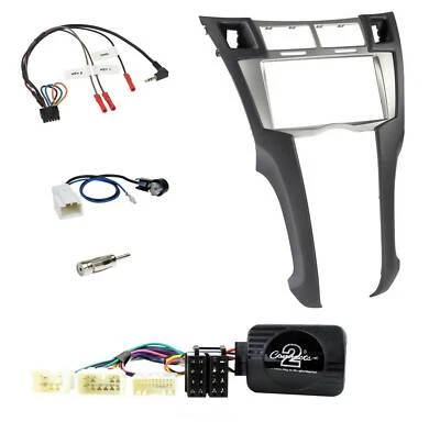 Kit de montaje adaptador de volante doble DIN radio de coche para Toyota Yaris 2006-2011 - Imagen 1 de 4