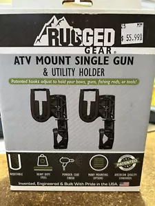 Rugged Gear ATV Mount Single Gun & Utility Holder - Picture 1 of 2