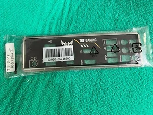 ASUS TUF GAMING B450 PLUS II IO SHIELD BACK PLATE ( BLACK SEA) , ORIGINAL - Afbeelding 1 van 1