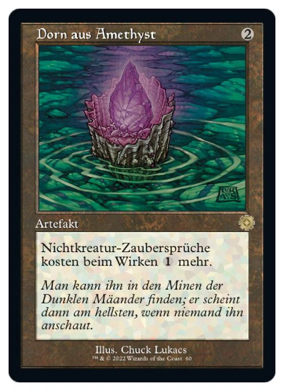 Dorn aus Amethyst (Thorn of) | NM | GER | Magic MtG Legacy Vintage EDH Thalia - Bild 1 von 1