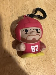 NFL Squeezy Mates, 2.5” Keychain Plush, Kansas City Chiefs Travis Kelce #87 - Picture 1 of 2