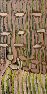 Makinti Napanangka, Aboriginal Art 135cm X 70cm COA Supplied 💕💕 MN1285T - Picture 1 of 11
