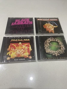Black Sabbath Ozzy Osbourne CD  4 collection albums Lot - Picture 1 of 7