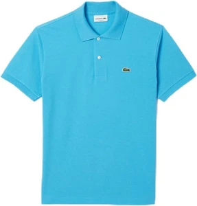 Polo Lacoste Para Hombre Calce Clásico L.12.12 Piqué Azul Bonnie NUEVO 5 L - Imagen 1 de 6