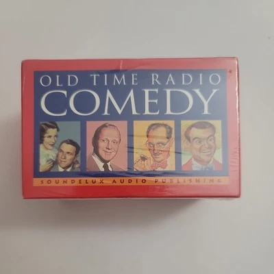 Set 4 Audio Cassettes NIB Sealed Old Time Radio Comedy Groucho Marx Spike Jones  - Image 1 of 4