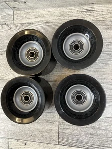 NEW HOOLIGAN Badger Skateboard Wheels Set NEW Hellion 2 Bearings - Picture 1 of 3