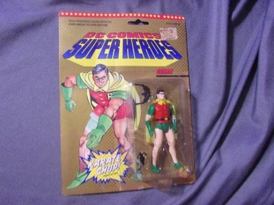 DC Comics Super Heroes ROBIN Action Figure 1989 Vintage Toy BiZ - Image 1 of 4