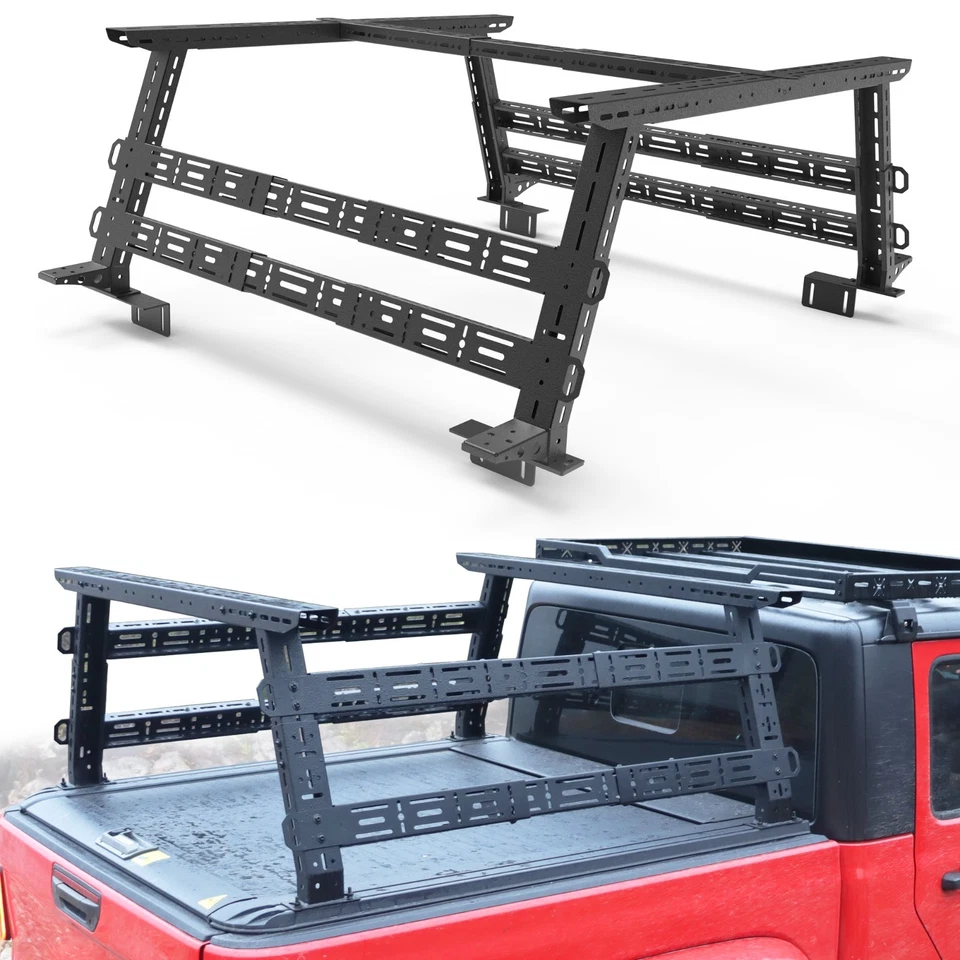 Barras portadoras ajustables para camioneta Overland de 16"" a 25"" para Ford F150 F250 F350 F450 Foto 1 de 4