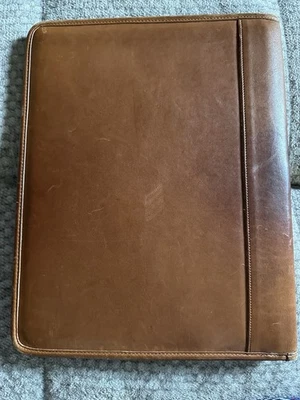 Vintage Coach Genuine Leather Portfolio Padfolio – Tan/Brown Classic & Timeless - Image 1 of 4