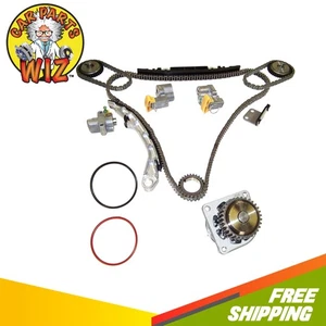 Engine Timing Chain Kit w/ Water Pump Fits 02-07 Nissan Infiniti 3.5L VQ35DE - Picture 1 of 5