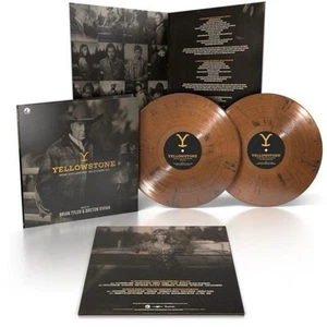 Yellowstone ‘Best of Season 2 & 3’ Barnes Noble Ltd Ed Brown Hardwood Vinyl, New - Picture 1 of 6