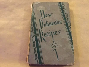 New Delineator Recipes, Vintage Hardcover Recipe Cookbook, Butterick, 1929 - Picture 1 of 13