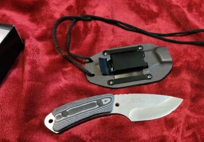 MTech USA Xtreme MX-8035 Fixed Blade Tactical Knife, Black Micarta Handle, New - Image 1 of 4