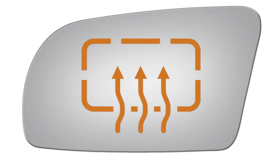 New Flat Left Replacement Mirror For 07-12 Nissan Altima W/O Backing Plate Foto 1 de 4