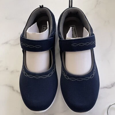 Mujer Slip-Ons Propet Travelbound Mary Jane Plano Azul Talla 12 Foto 1 de 4