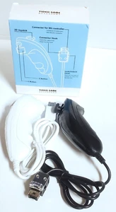 2 Pack Game Controller Remote For Wii Nunchuck of Nintendo Wii Black and White - Picture 1 of 6