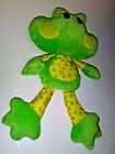 Baby Gear Green And Yellow Frog 12" Plush Stuffed Animal