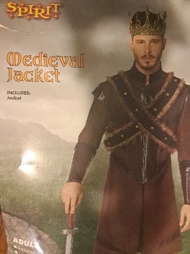 ESPÍRITU ESPÍRITU Guerrero Medieval Gótico Elegante Disfraz Halloween Adulto XL  Foto 1 de 4