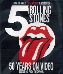 ROLLING STONES/ 50 JAHRE AUF VIDEO SCHWARZ BLU-RAY DISC EDITION (2BR) - Bild 1 von 2